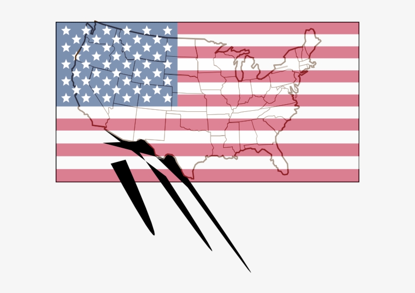 How To Set Use Brown Us Map Icon Png - Black And White American Flag Print Out, transparent png