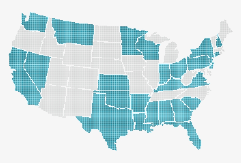 Strong Presence In The U - Electoral College Map 1876, transparent png