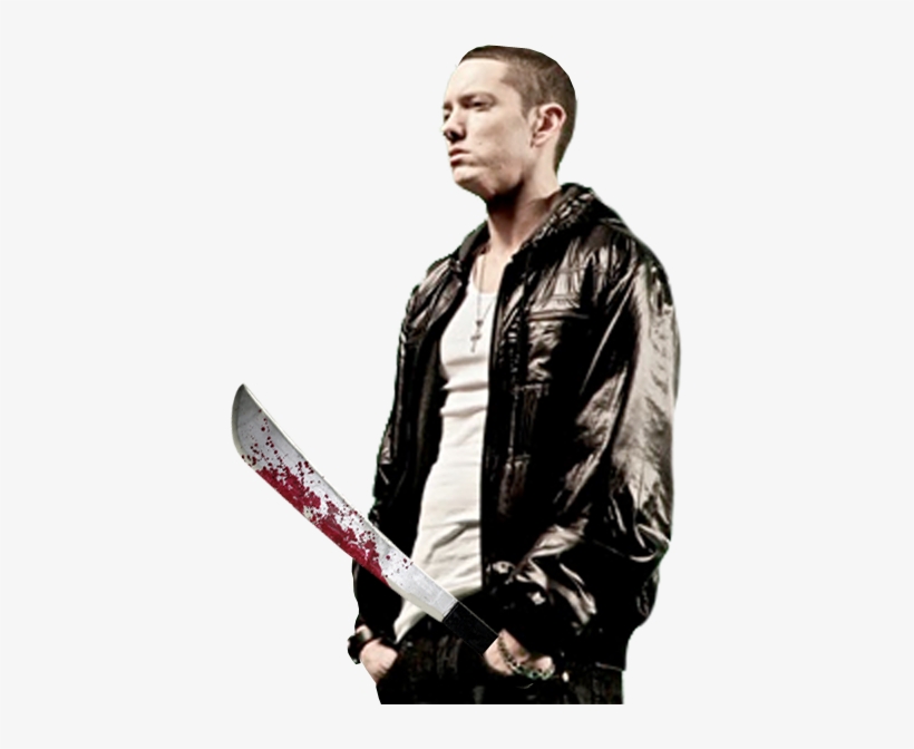 Share This Image - Eminem With A Knife, transparent png