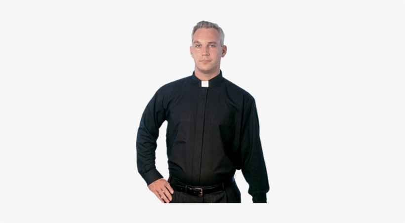 Men's Clergy Shirt Daniel Ellissa Clergy Tab Collar - Priest Shirt, transparent png