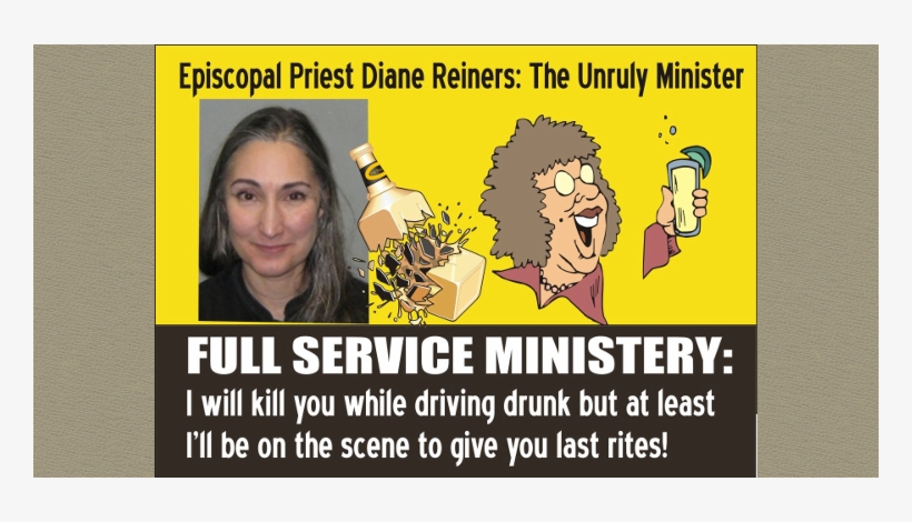 Another Episcopal Woman Priest Nailed For Drunk Driving - Poster, transparent png