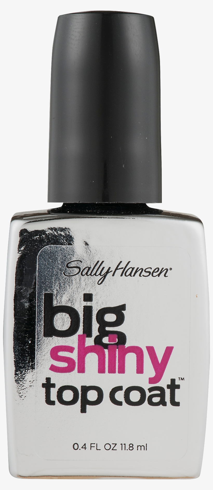Big Shiny Top Coat By Sally Hansen, transparent png
