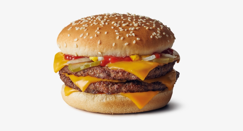 Double Quarter Pounder® - Mcdonald's Double Quarter Pounder, transparent png