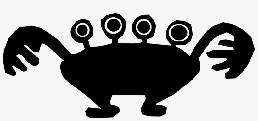 Silhouette Drawing Cartoon Monster Logo - Clip Art, transparent png