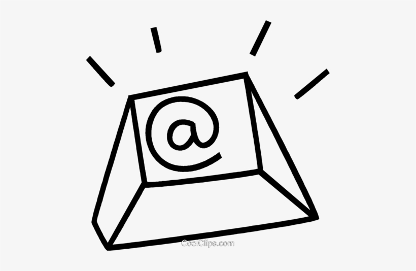 Keyboard Key Royalty Free Vector Clip Art Illustration, transparent png