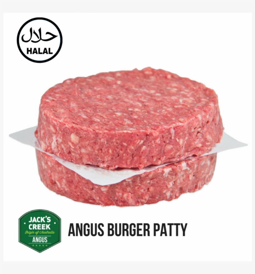 Black Angus Beef Burger Patty 220gm - Angus Beef Burger Patty, transparent png