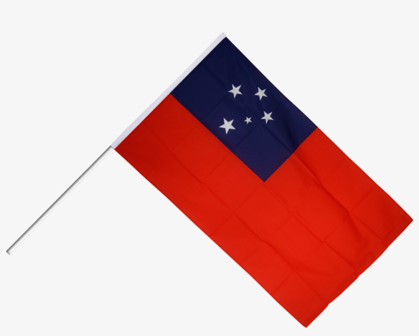 Samoa Hand Waving Flag - Flag Of Samoa, transparent png