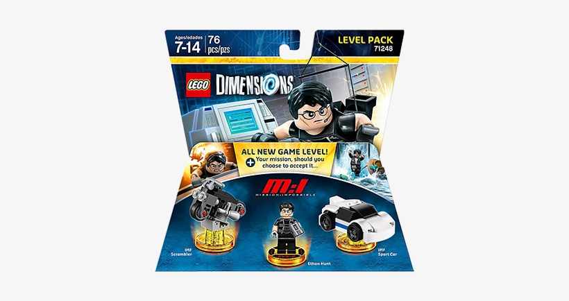 Mission-impossible - Lego Dimensions Mission Impossible Level Pack, transparent png