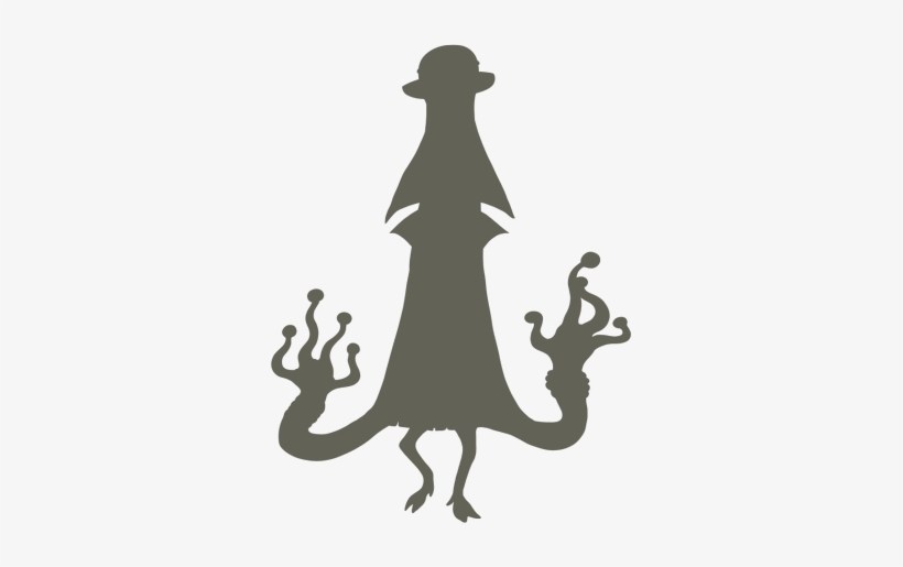 The Monster Can Fly While Contracted Into Its Hat-like - Illustration, transparent png