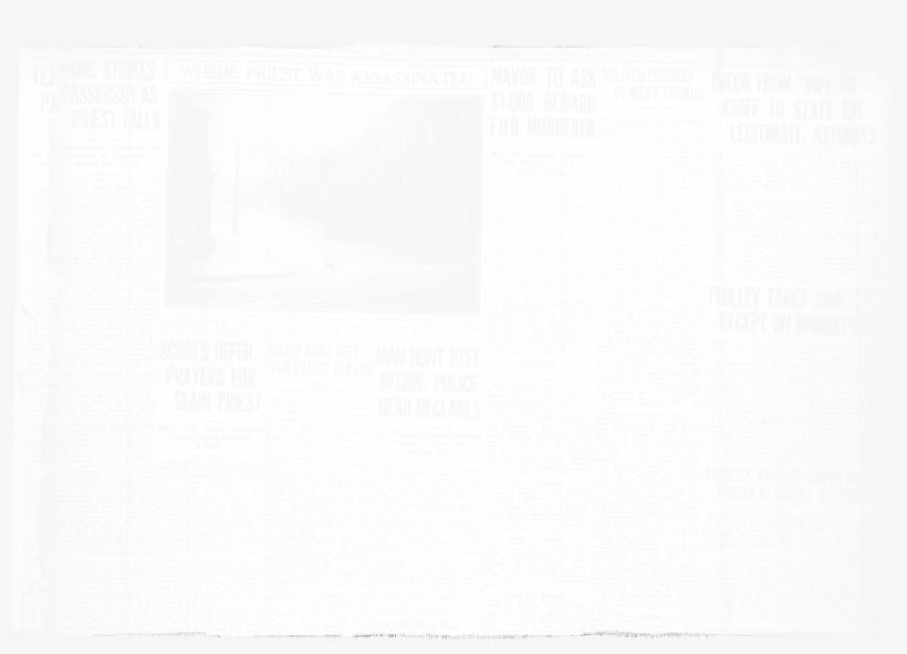 The Executioner Flipped Matters Around, Having The - Newspaper, transparent png