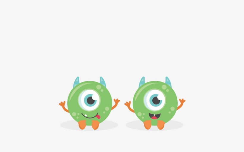 Cute Baby Monster Clipart Download - Cute Baby Monsters Clipart, transparent png