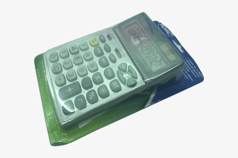 Calculadora Royal Ce-710 - Plastic, transparent png