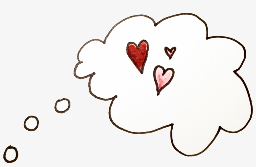 For - Love Thought Bubble Png, transparent png