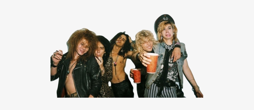 Imagine Guns N' Roses - Guns N Roses Drinking, transparent png