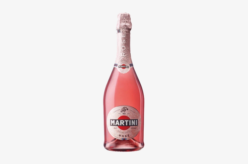 Martini Rose -75cl - Martini Rose, transparent png