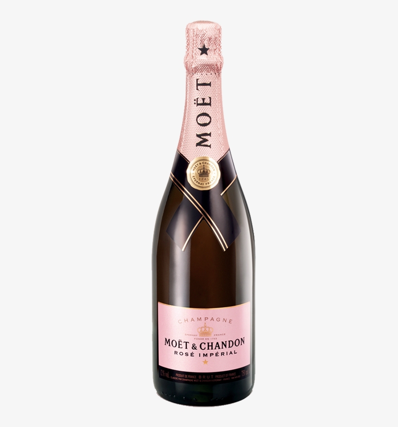 Moet & Chandon Nv Brut Rose - Moet & Chandon Champagne Imperial Rose - 187ml, transparent png