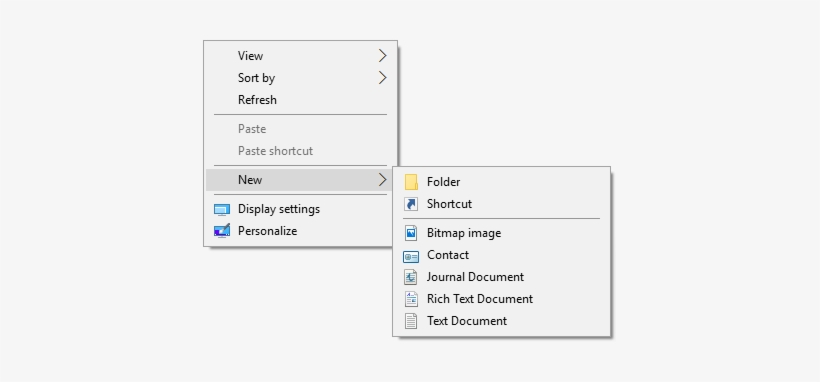 It Usually Opens In Fixed Position Under The Pointer - Windows 7 Right Click, transparent png