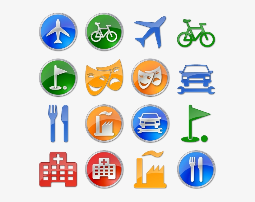 Search - Point Of Interest Icons, transparent png