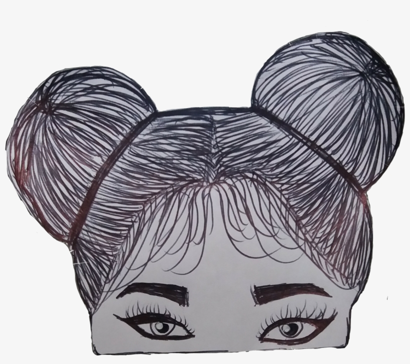 Sticker Hellojune Person Drawing Draw Tumblr Tumblrgirl - Drawing, transparent png