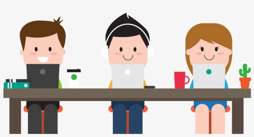 People - Students Working Png, transparent png