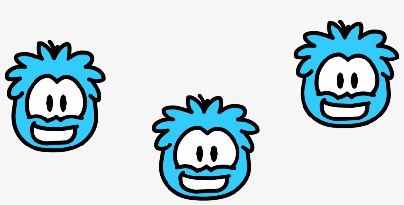 Operation Puffle Post Game Puffles Animation Blue - Club Penguin Puffle Animacion, transparent png