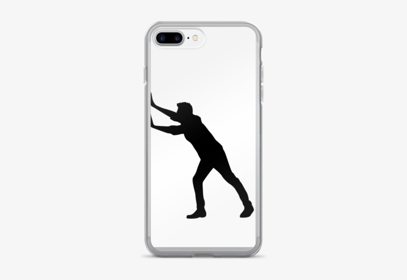 Pushing Man Iphone 7/7 Plus Case - Smartphone, transparent png