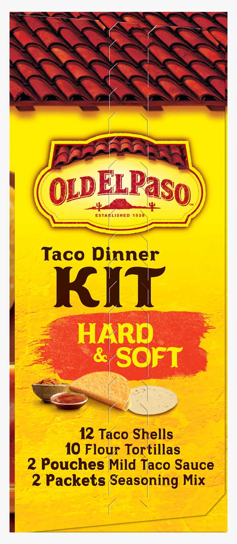 Old El Paso Taco Dinner Kit - 8.8 Oz Box, transparent png