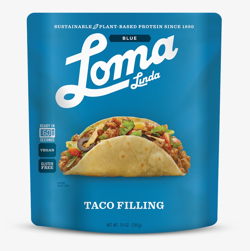 Loma Linda Taco Filling - Loma Linda Blue Chipotle Bowl, transparent png
