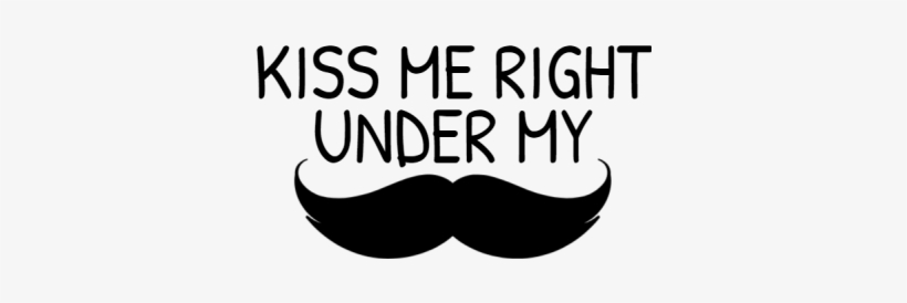 Kiss Me Right Under - T-shirt, transparent png