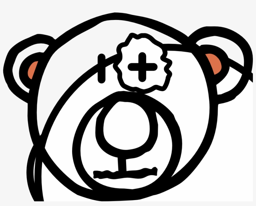 Net Svg - Bear, transparent png