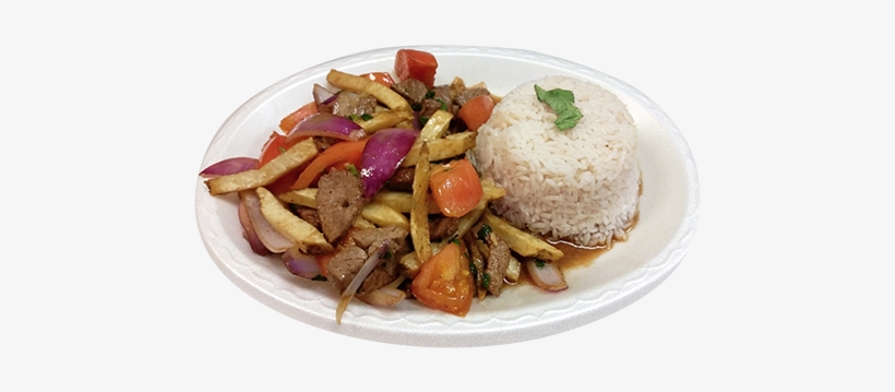 Lomo Saltado - Chow Mein, transparent png