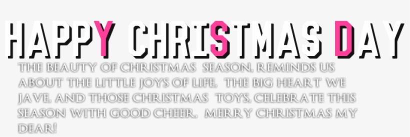 Merry Christmas - Calligraphy, transparent png