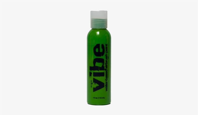 Eba Vibe Airbrush Paint 4oz - 120ml Green Vibe Face Paint Water Based Airbrush Makeup, transparent png