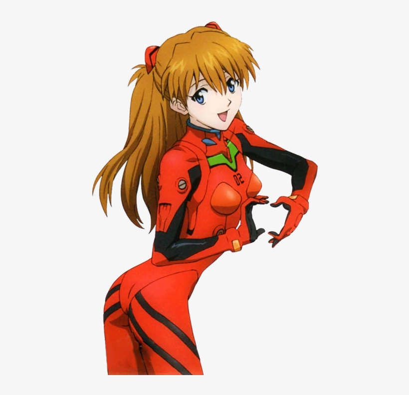 Whatever - - Asuka Evangelion Official Art, transparent png