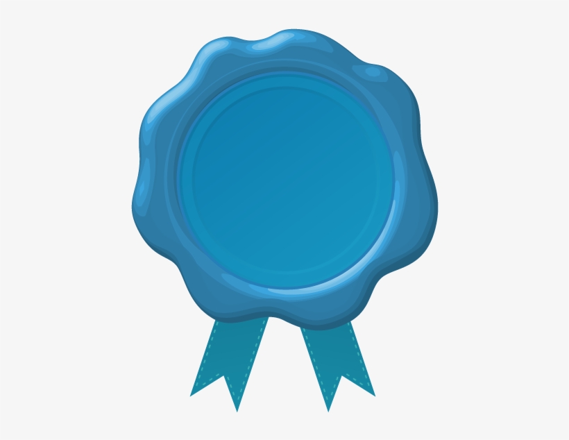 Copyright - Blue Ribbon Seal Png, transparent png