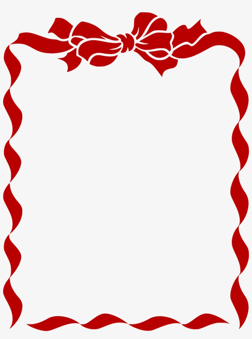 Red Ribbon Frame