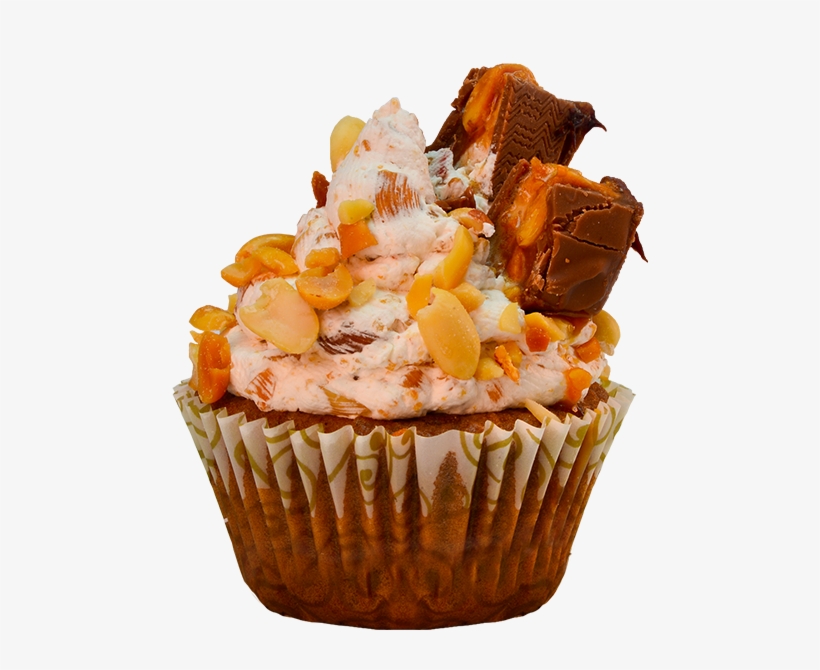 Snicker-cupcake - Snickers, transparent png