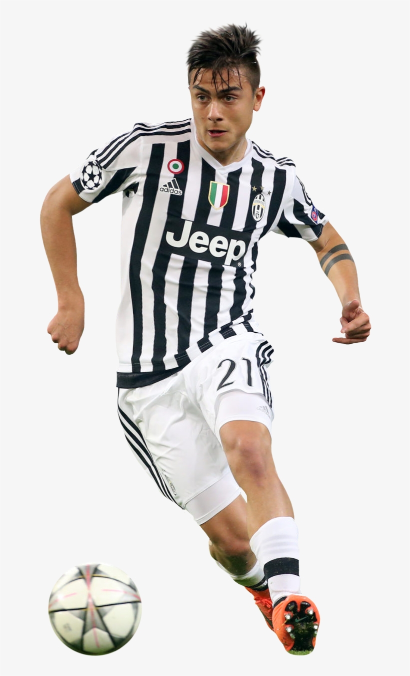 Paulo Dybala - Juventus F.c Juventus Official 2015/16 Home Shirt, transparent png