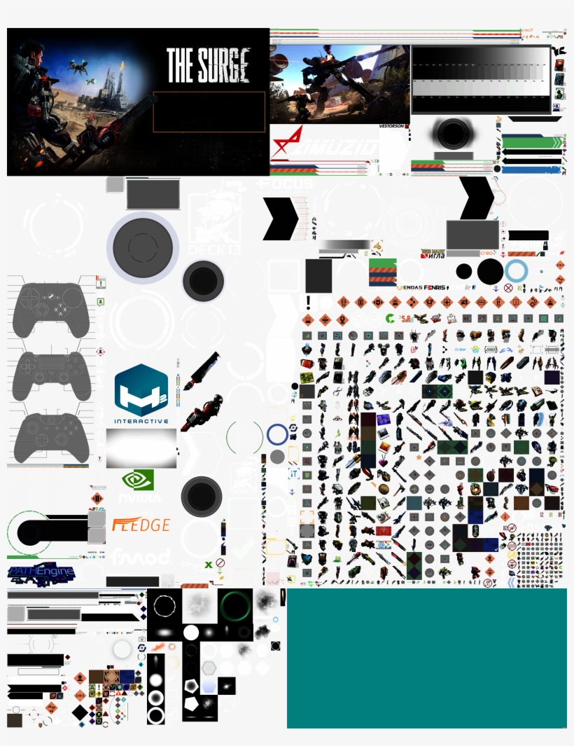 Click For Full Sized Image Icons & Menu Bar - H2 Interactive, transparent png