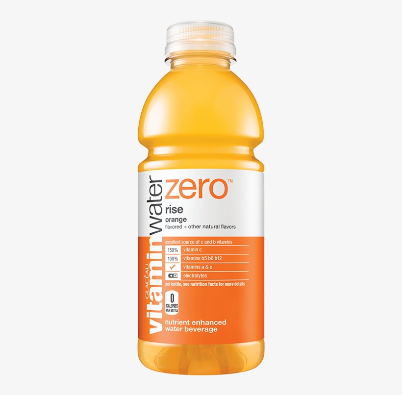 Vitamin Water Zero Orange, transparent png