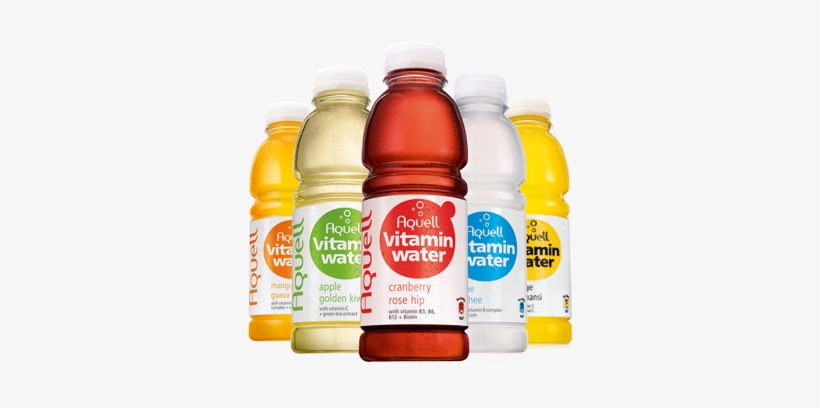 Aquell Vitamin Water - Plastic Bottle, transparent png