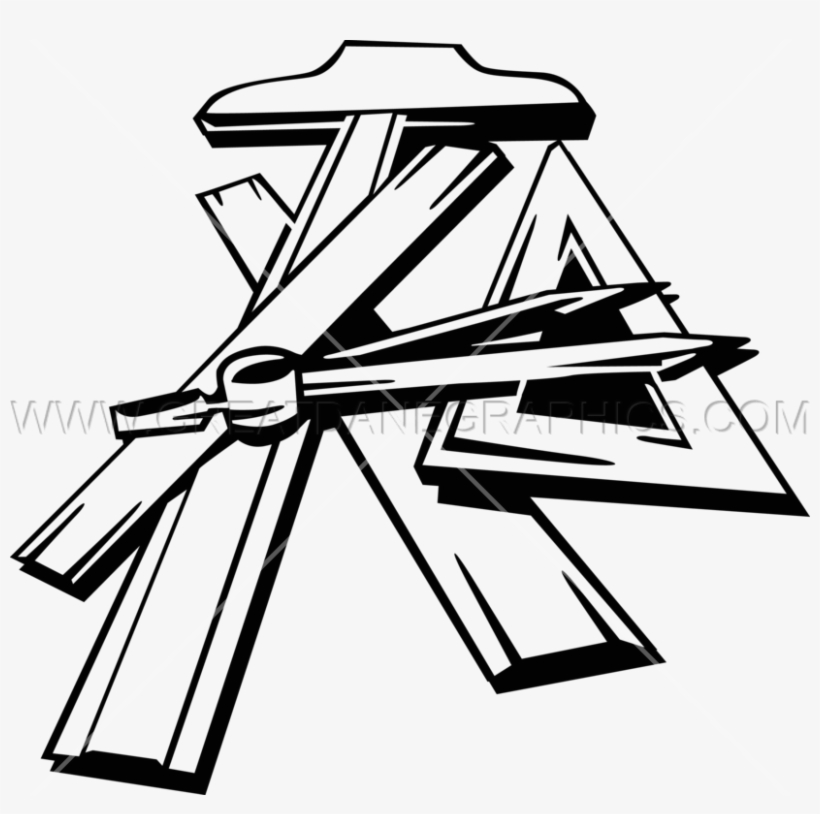 Drafting Tools - Drafting T Shirt Design, transparent png