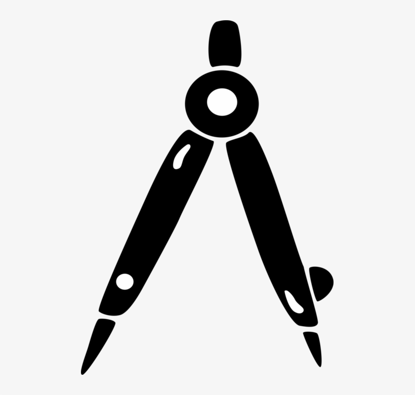 Vector Illustration Of Measurement Compass Used In, transparent png