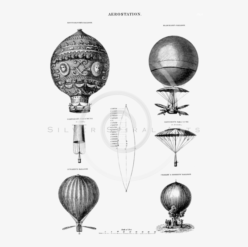 Vintage Hot Air Balloon Png, transparent png