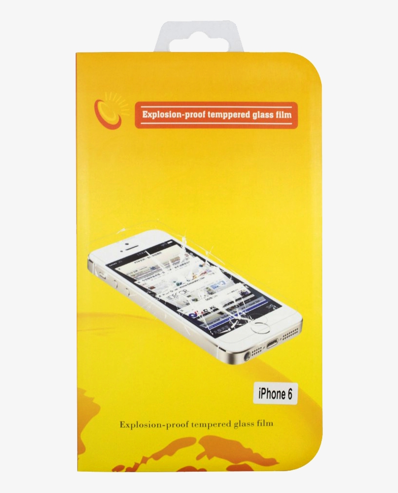 Iphone 6 Tempered Glass Screen Protector - Aduro Shatterguardz Tempered Glass Screen Protector, transparent png