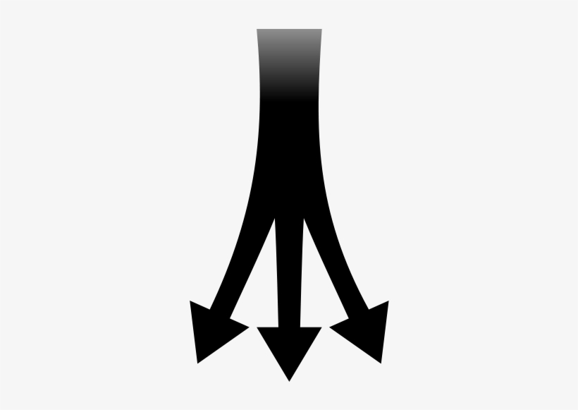 1 To 3 Arrows Clipart Png, transparent png