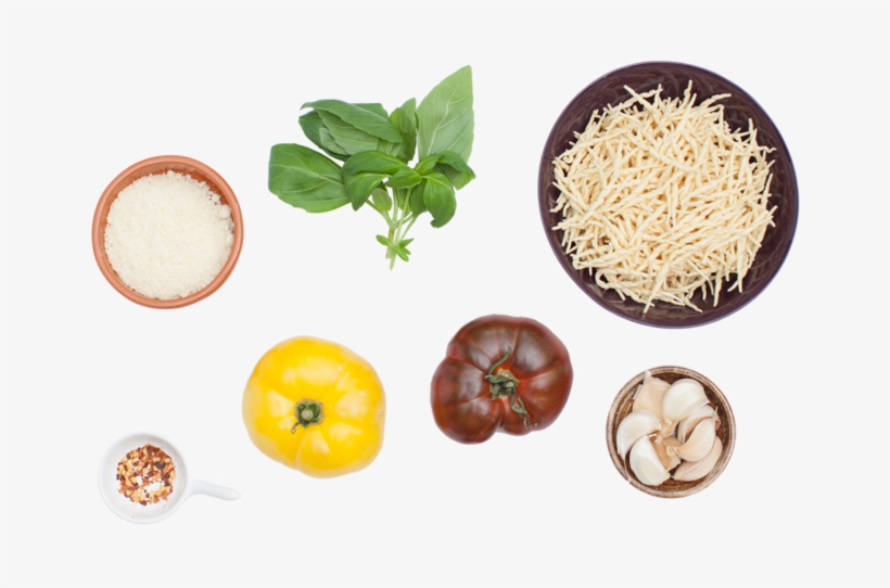 Title - Pasta Ingredients, transparent png