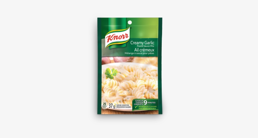 Creamy Garlic Pasta Sauce - Knorr Carbonara Mix, transparent png