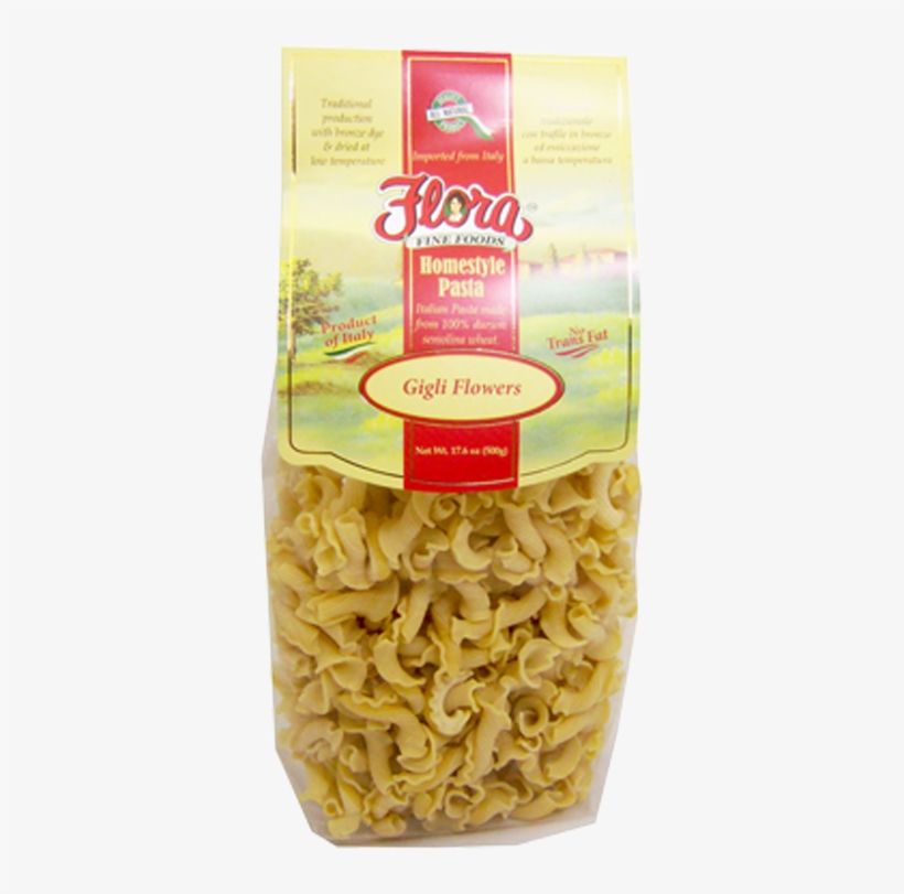 Organic Marigold Gigli Flowers Homestyle Pasta - Flora - Organic Italian Gigli Flowers, (2)- 16.02 Oz., transparent png