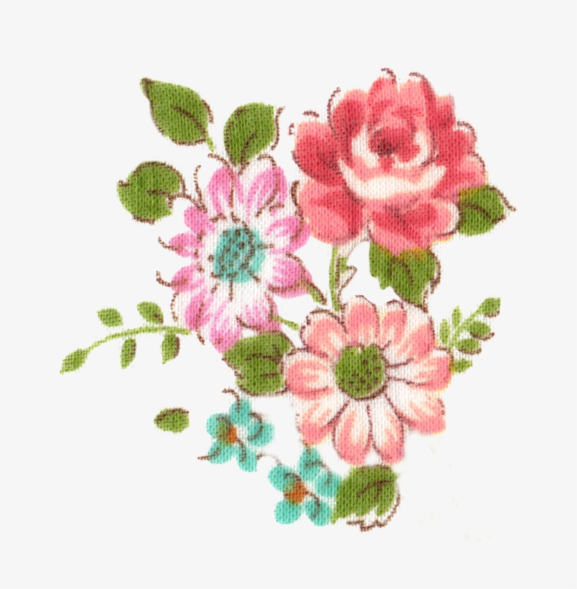 Floral Bunch Clip Art Pretty Free Things - Clip Art, transparent png